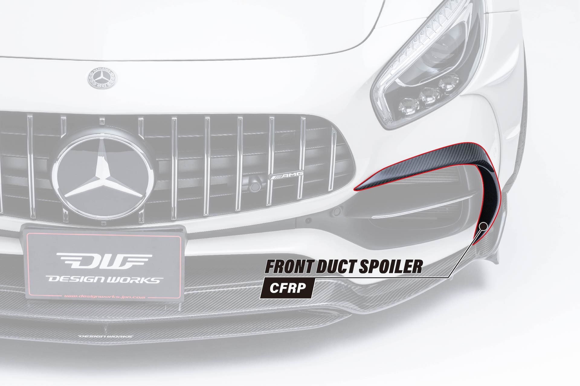 DESIGN WORKS Mercedes-AMG GT C Roadster PERFORMANCE WIDE BODY KIT
