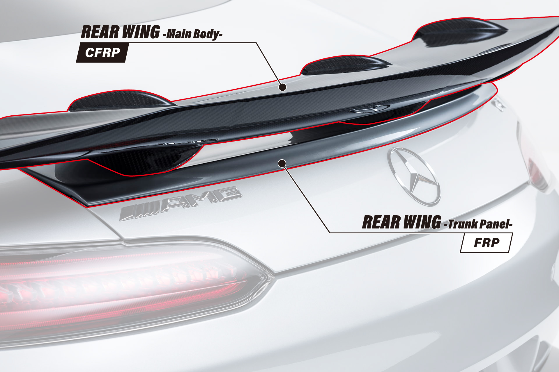 DESIGN WORKS Mercedes-AMG GT PERFORMANCE WIDE BODY KIT